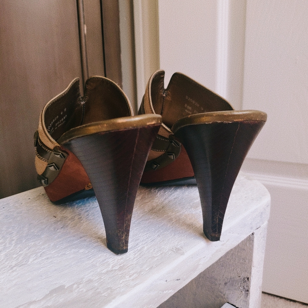 Cole Haan Studded platform slip on mules - Picture 10 of 14